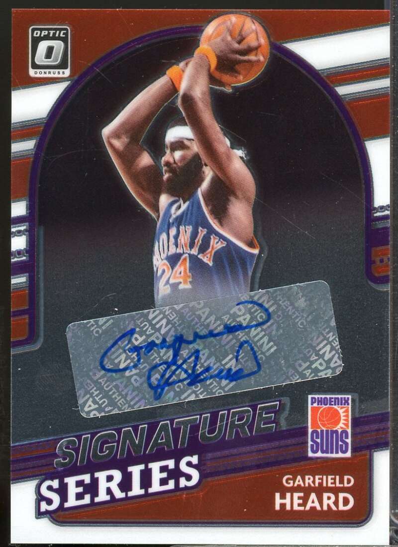 Garfield Heard Card 2021-22 Donruss Optic Signature Series Autograph #17  Image 1