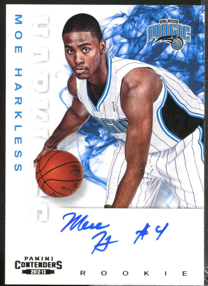 Moe Harkless Rookie Card 2012-13 Panini Contenders Autograph #214  Image 1