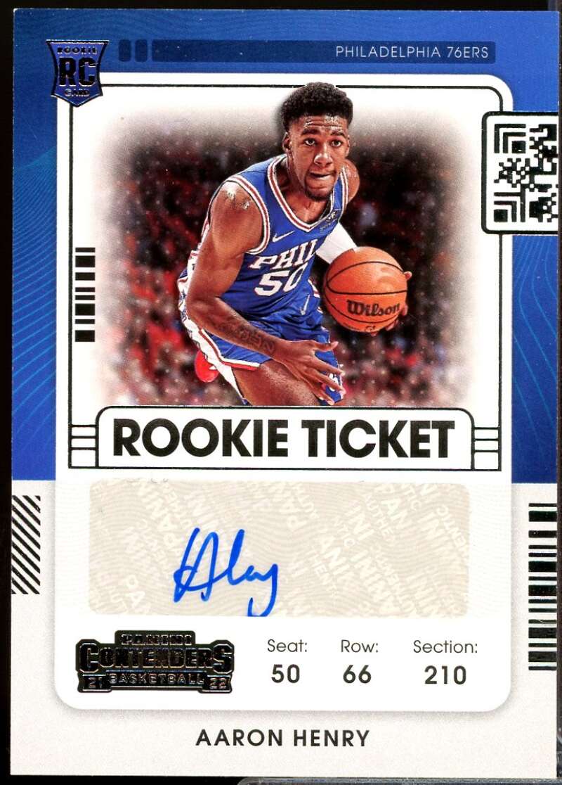 Dakota Mathias Rookie Card 2020-21 Panini Contenders Autograph #151  Image 1