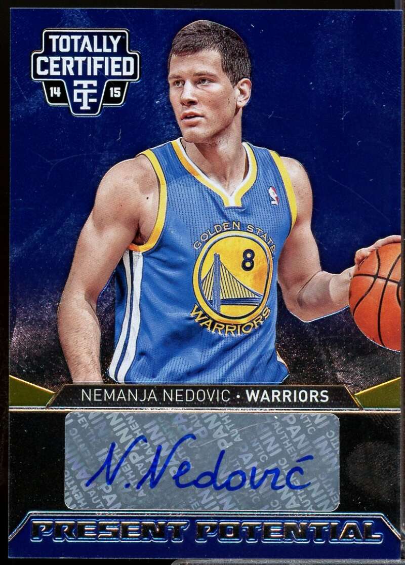 Nemanja Nedovic 2014-15 Totally Certified Present Potential Autograph #PPSNEN  Image 1