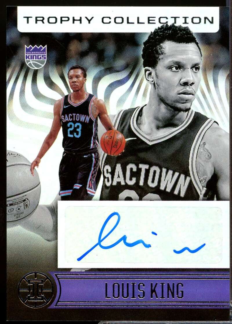 Louis King Card 2020-21 Panini Illusions Trophy Collection Autograph #29  Image 1