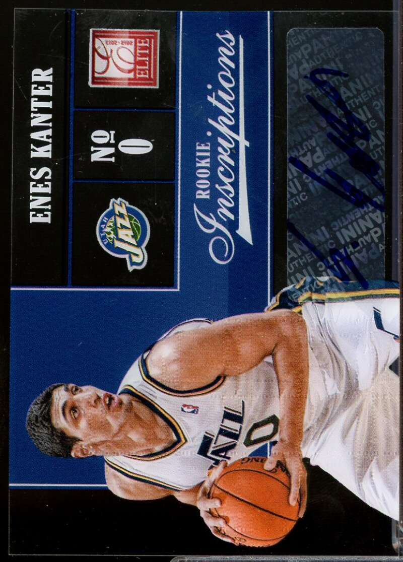 Enes Kanter Card 2012-13 Elite Rookie Inscriptions Autograph #82  Image 1