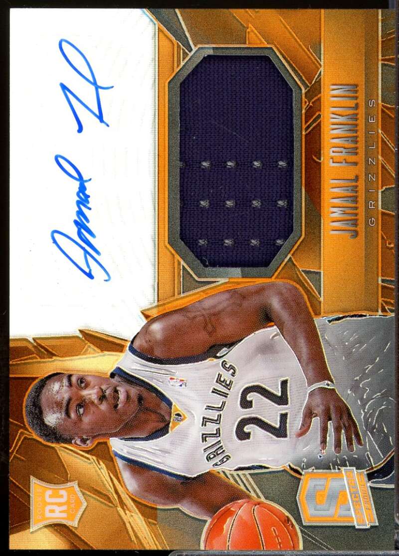 Jamaal Franklin /60 2013-14 Panini Spectra Rookie Jerseys Autograph Orange #123  Image 1