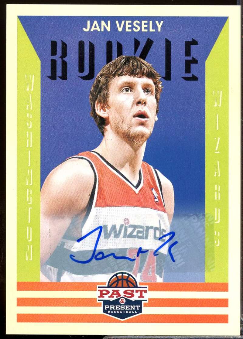 Jan Vesely Rookie Card 2012-13 Panini Past and Present Autograph #232  Image 1