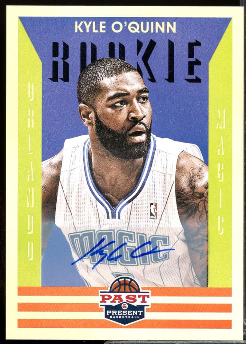 Kyle O'Quinn Rookie Card 2012-13 Panini Past and Present Autograph #166  Image 1