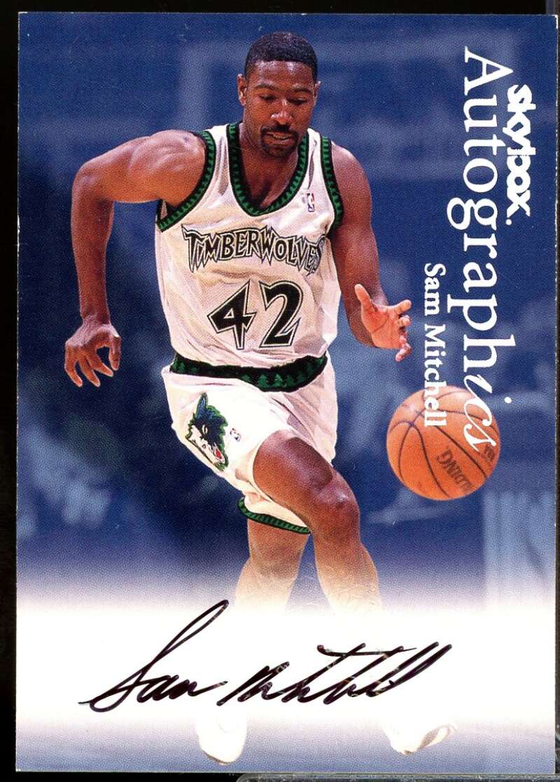 Sam Mitchell Card 1999-00 SkyBox Premium Autographics #NNO  Image 1