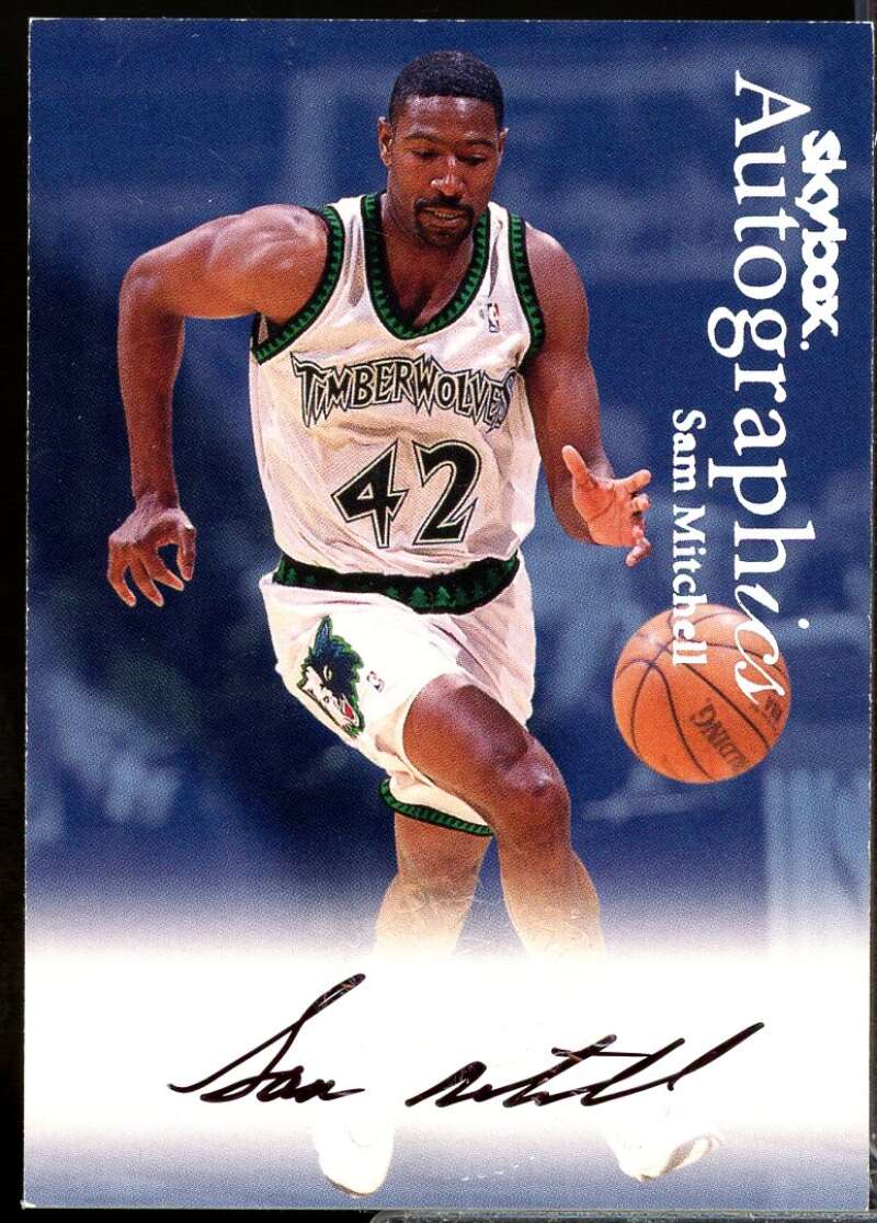 Sam Mitchell Card 1999-00 SkyBox Premium Autographics #NNO  Image 1