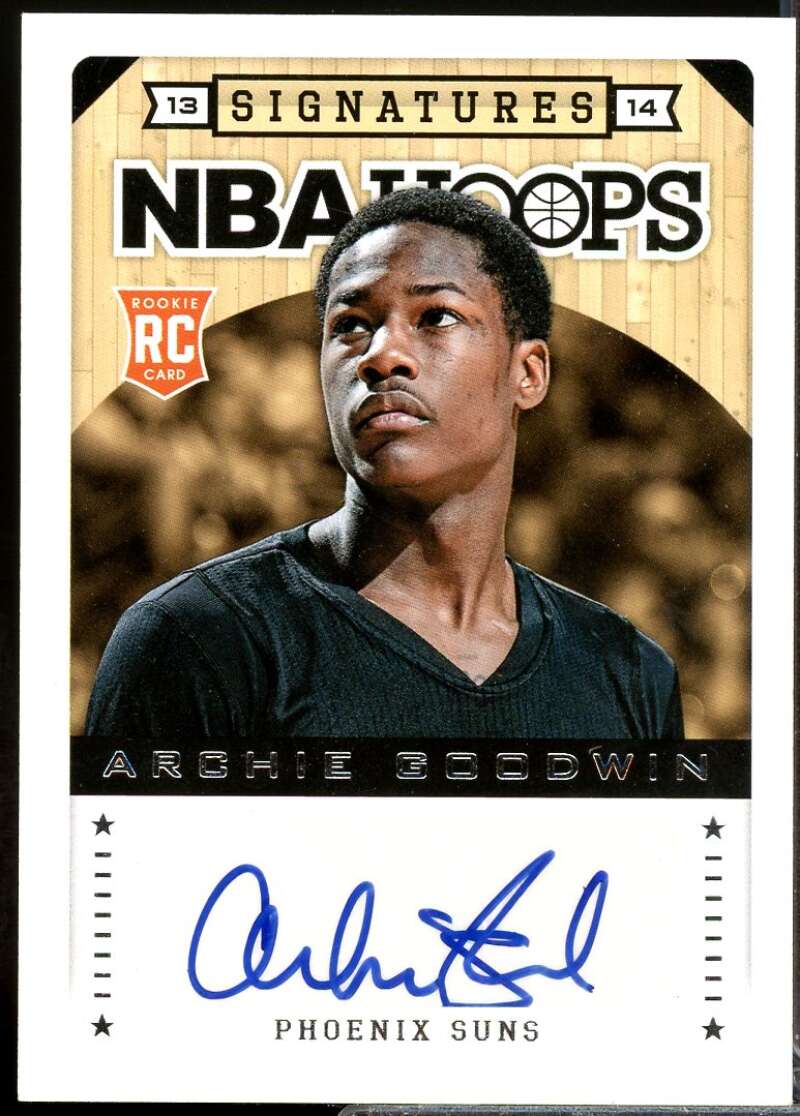 Archie Goodwin Card 2013-14 Hoops Signatures Autographs #181  Image 1