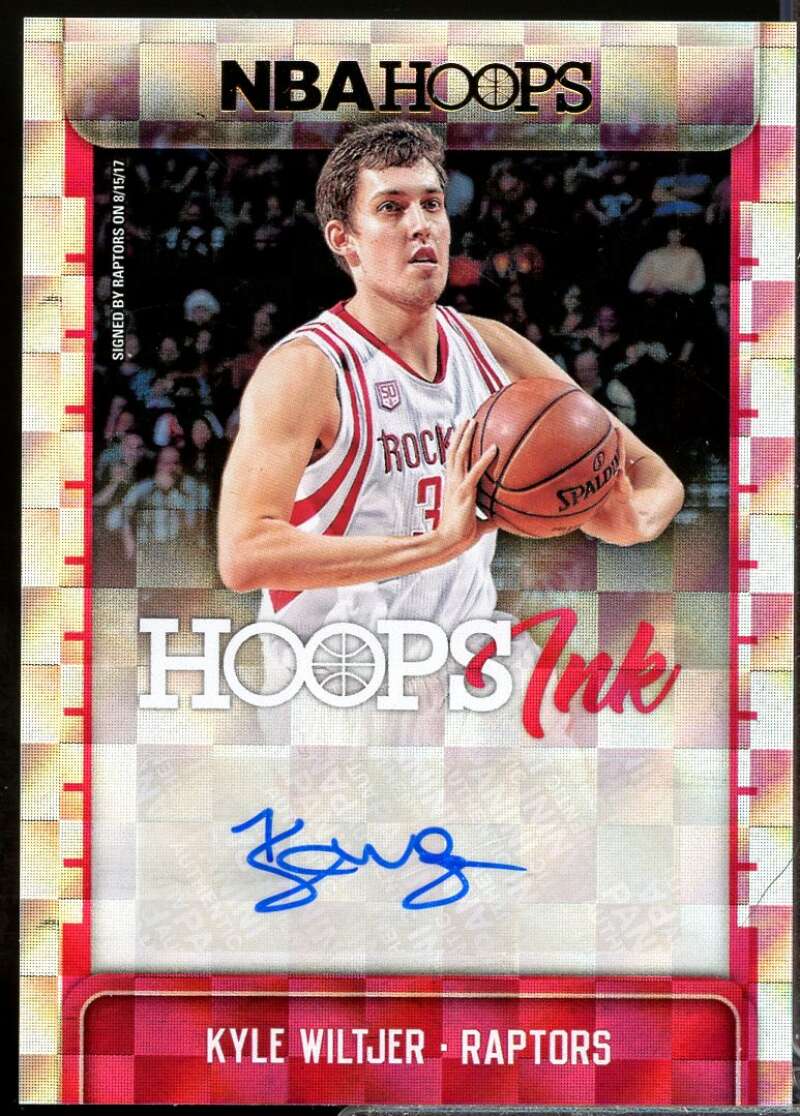 Kyle Wiltjer Card 2017-18 Hoops Ink Autograph #21  Image 1