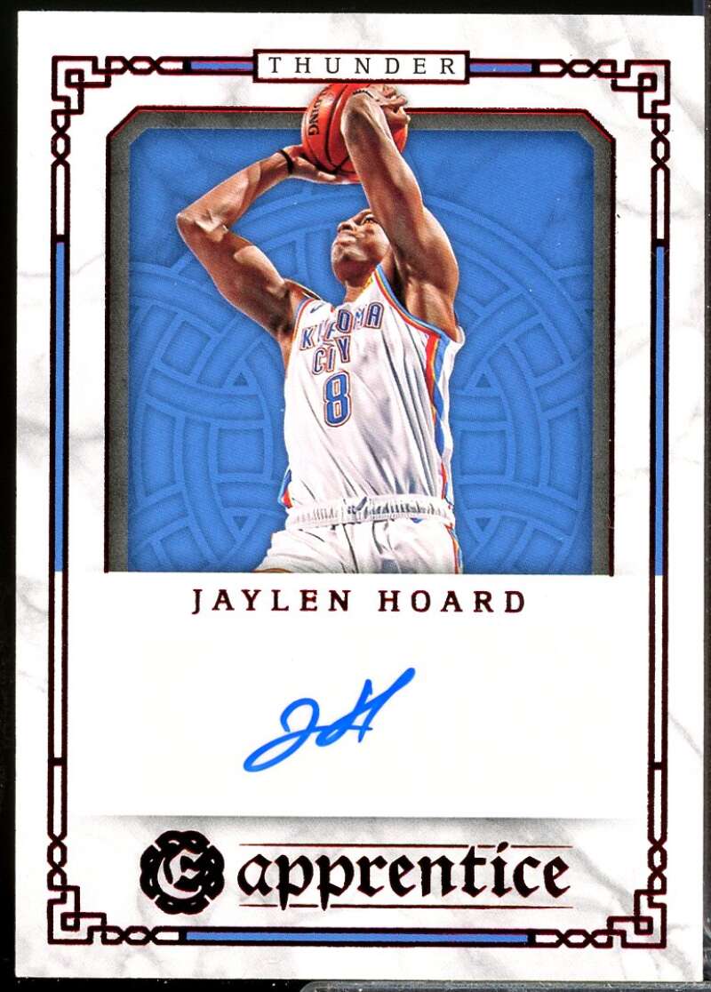 Jaylen Hoard 2020-21 Panini Chronicles Excalibur Apprentice Autograph Red #5  Image 1