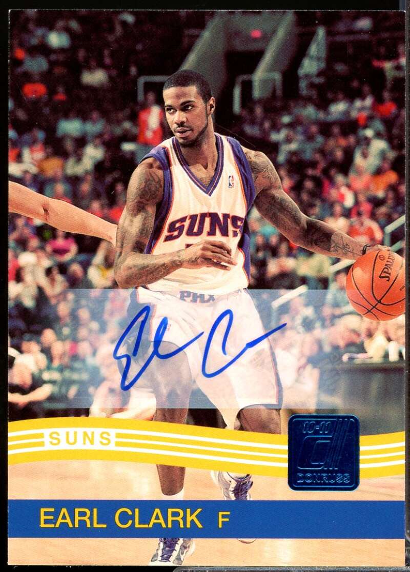 Earl Clark /199 Card 2010-11 Donruss Autograph #216  Image 1