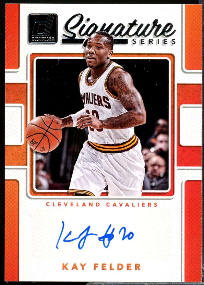 Kay Felder Card 2017-18 Donruss Signature Series Autograph #16  Image 1