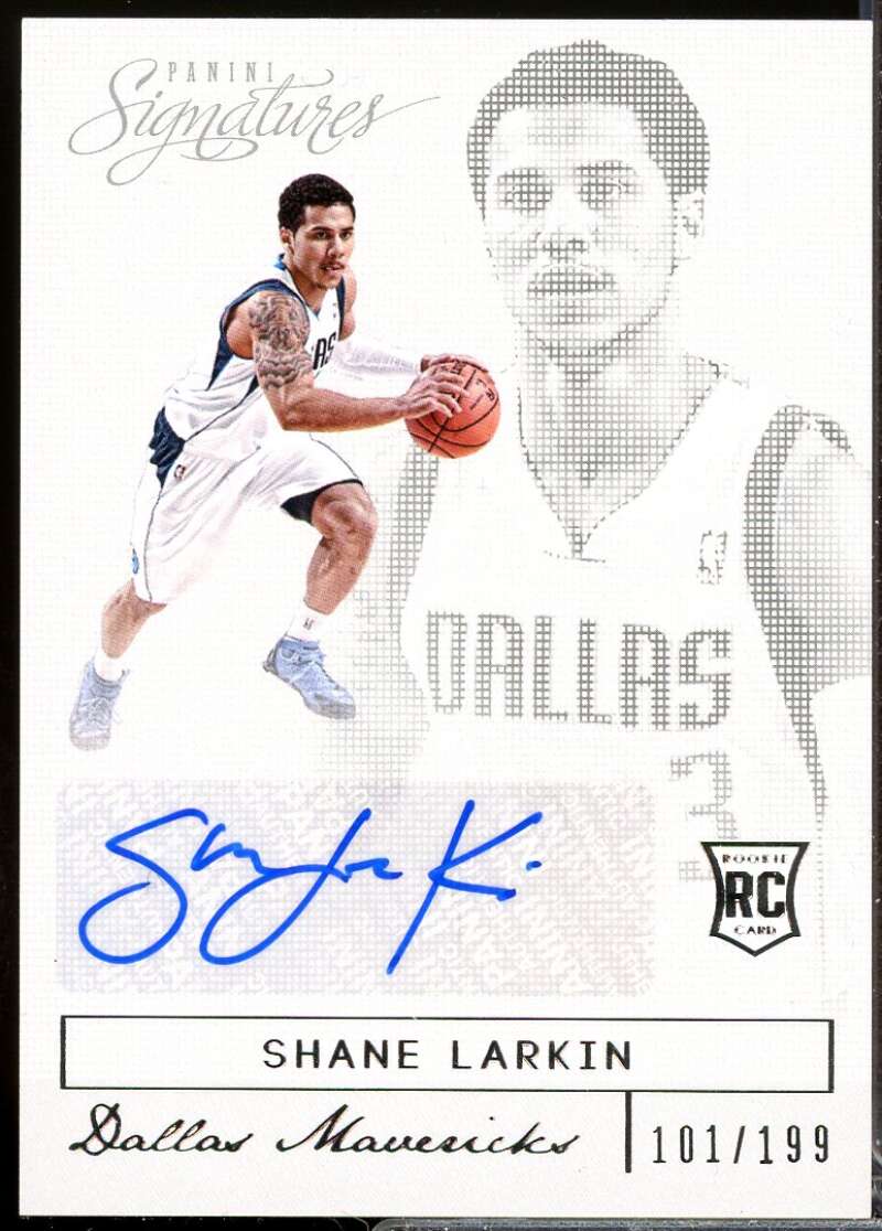 Shane Larkin /199 Card 2013-14 Panini Signatures Rookie Autograph #37  Image 1