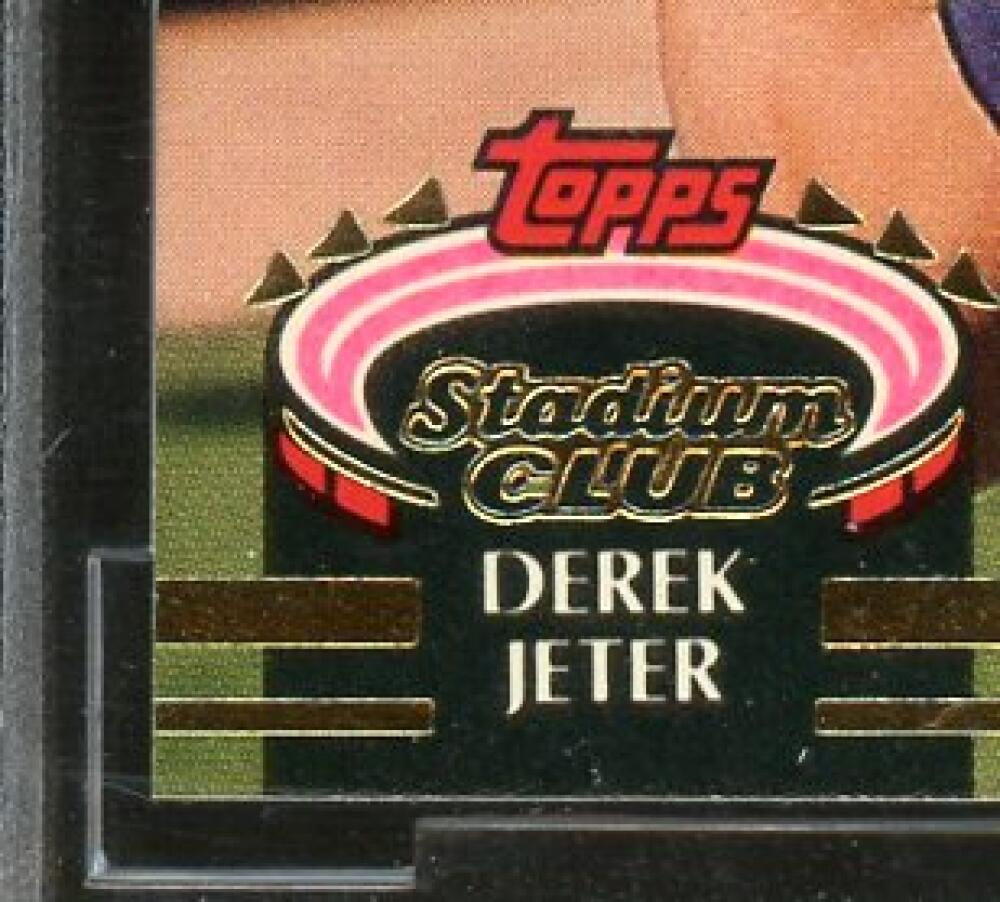 1993 Stadium Club Murphy #117 Derek Jeter Rookie Card BGS BCCG 10 Mint+ Image 6