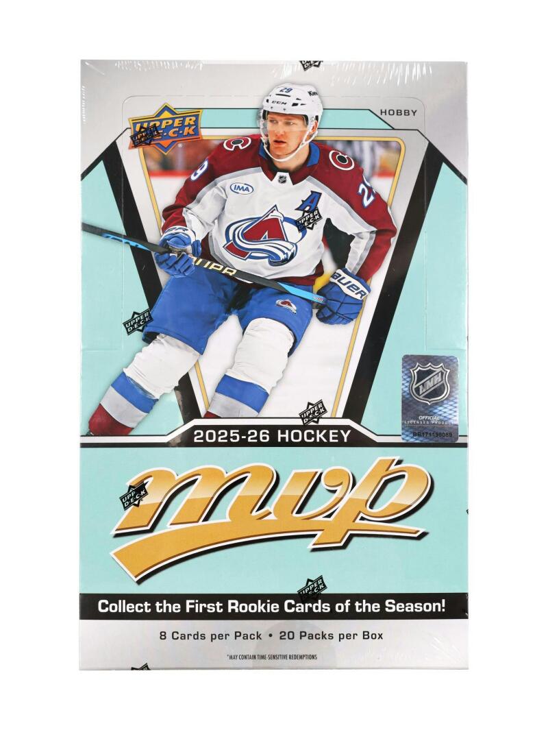 2025-26 Upper Deck MVP Hockey Hobby Box Image 1