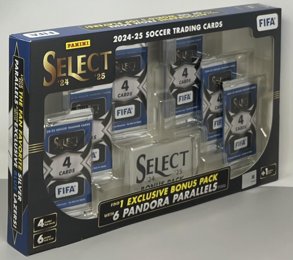 2024-25 Panini Select FIFA Soccer Bundle Box  Pandora Parallels! Image 1