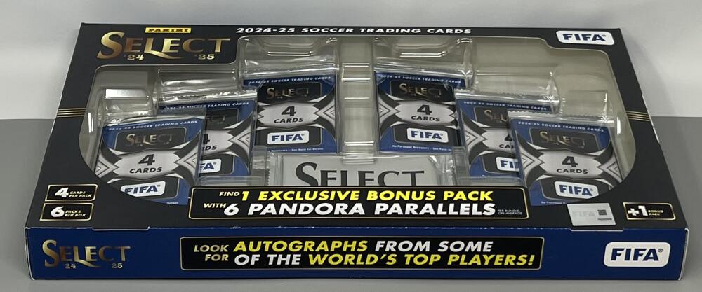 2024-25 Panini Select FIFA Soccer Bundle Box  Pandora Parallels! Image 2