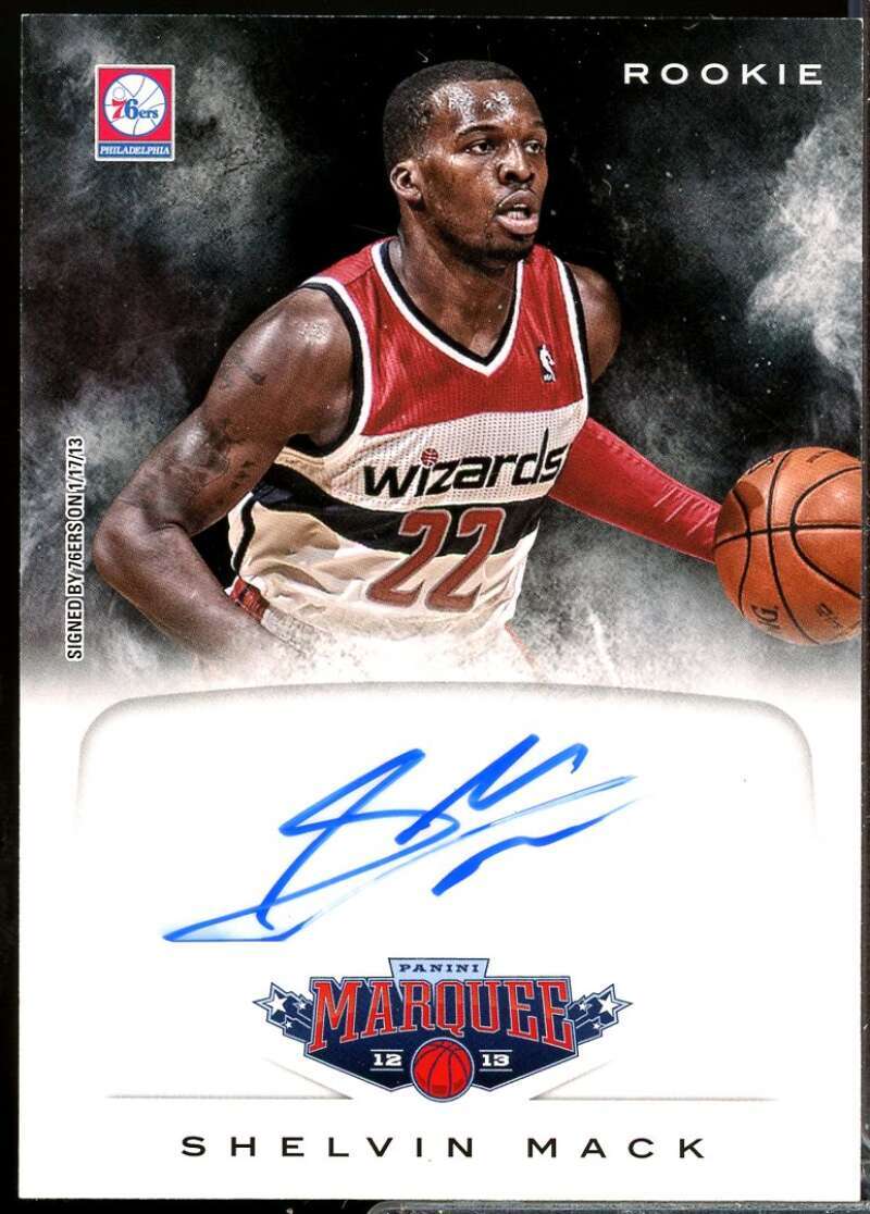 Shelvin Mack Card 2012-13 Panini Marquee Rookie Autograph #59  Image 1