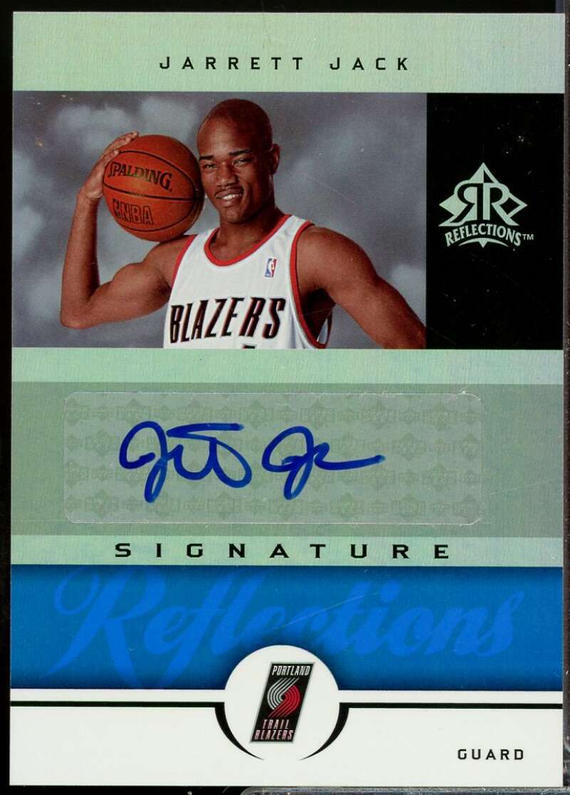 Jarrett Jack /50 Card 2005-06 Reflections Signatures Autograph Blue #JJ  Image 1