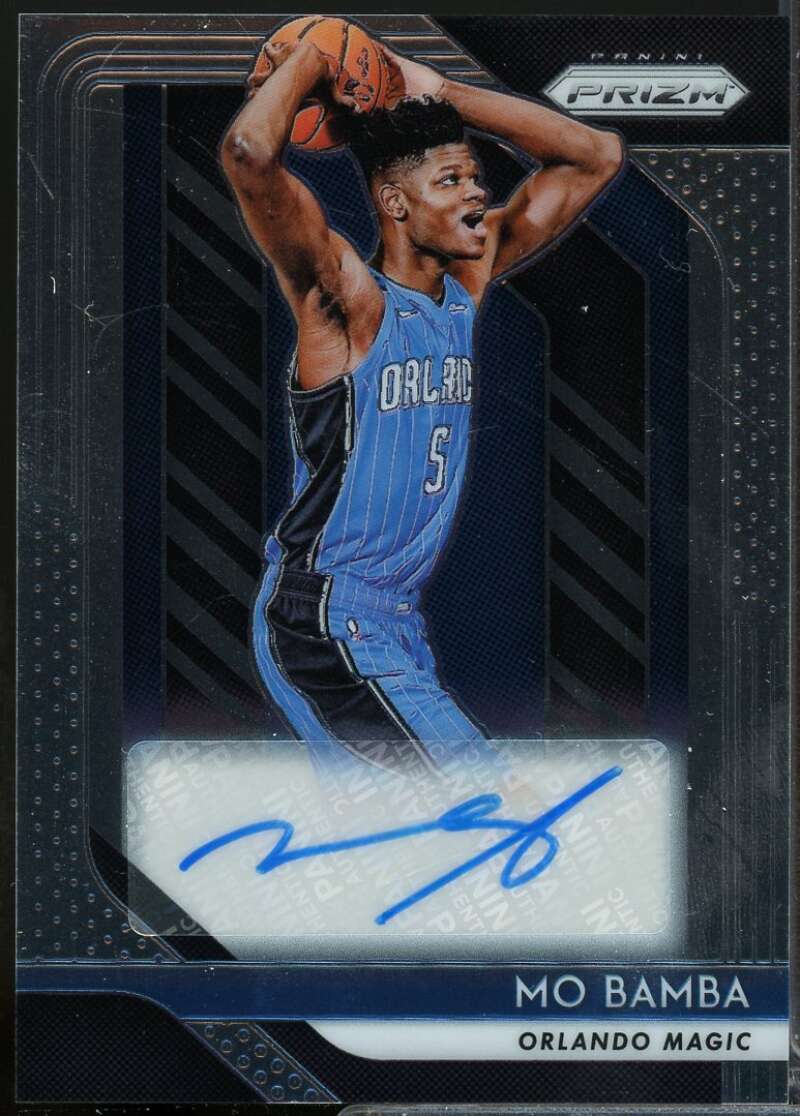 Mo Bamba Card 2018-19 Panini Prizm Rookie Signatures Autograph #6  Image 1