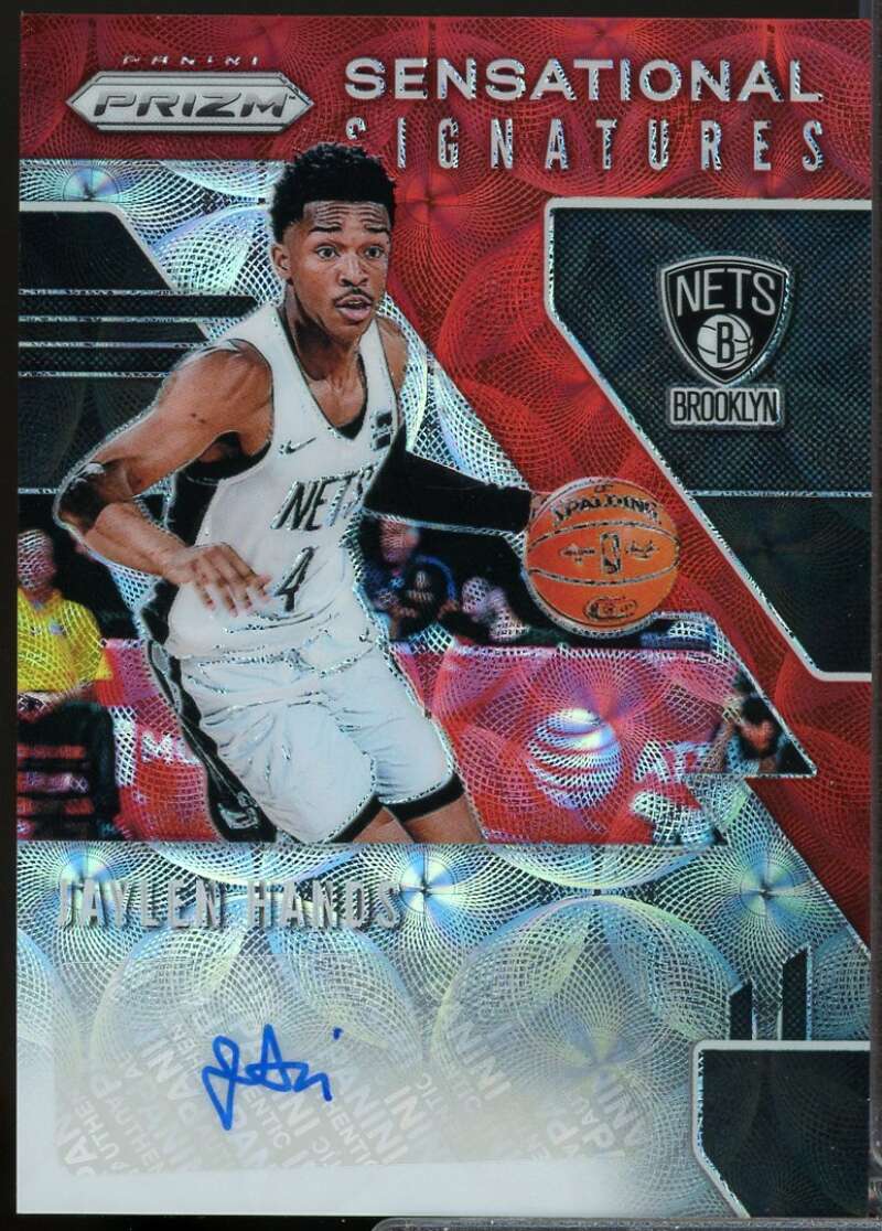Jaylen Hands Rookie 2019-20 Prizm Sensational Signatures Autograph Choice #76  Image 1