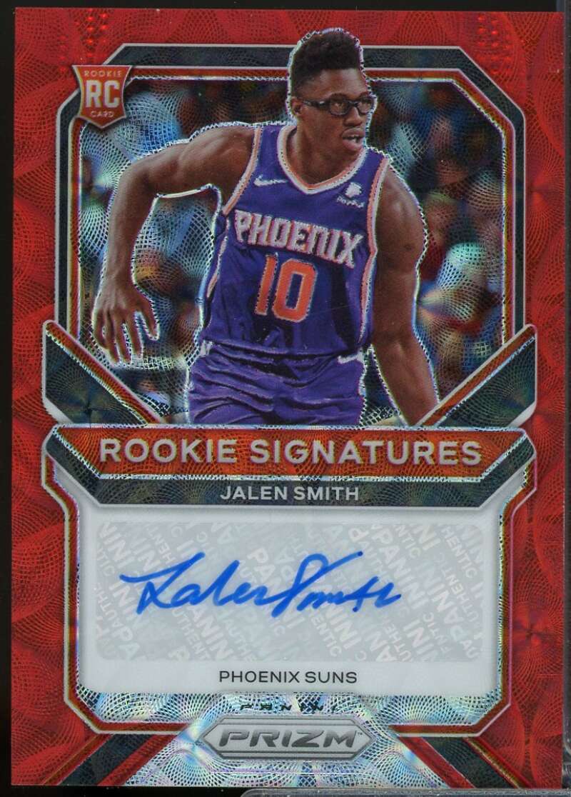 Jalen Smith Card 2020-21 Panini Prizm Rookie Signatures Autograph Choice #44  Image 1