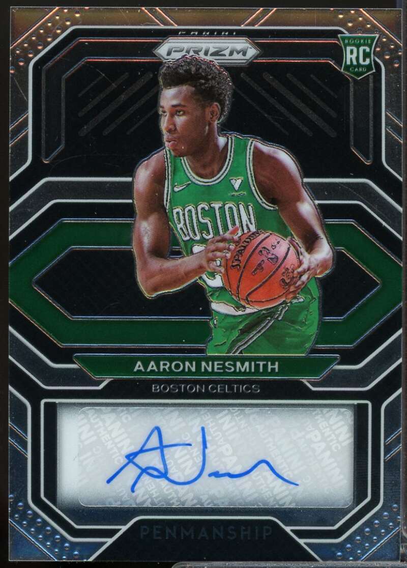 Aaron Nesmith Card 2020-21 Panini Prizm Rookie Penmanship Autograph #27  Image 1