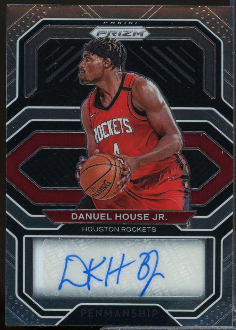 Danuel House Jr. Card 2020-21 Panini Prizm Penmanship Autograph #15  Image 1