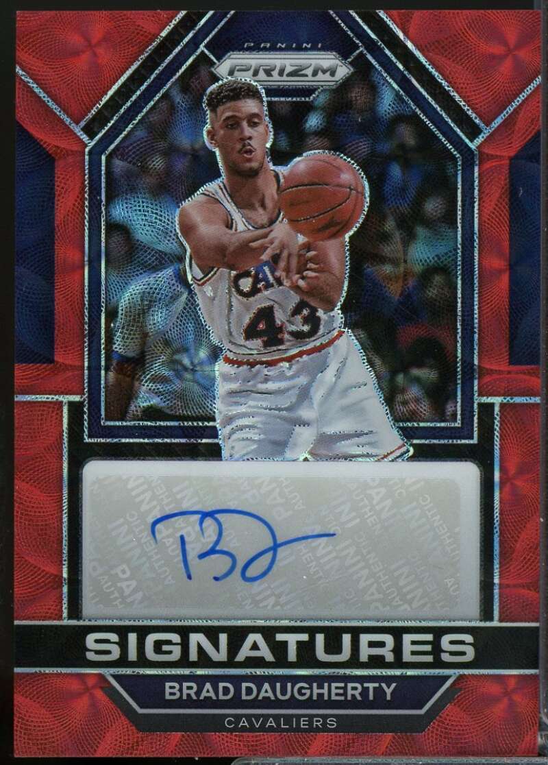 Brad Daugherty Card 2022-23 Panini Prizm Signatures Autograph Prizms Choice #42  Image 1