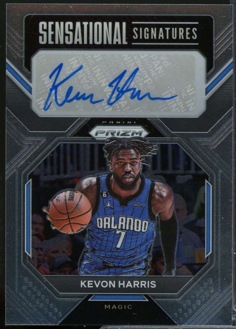 Kevon Harris Card 2022-23 Panini Prizm Sensational Signatures Autograph #66  Image 1