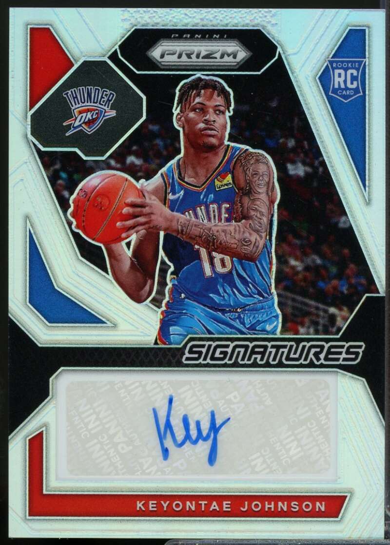 Keyontae Johnson 2023-24 Panini Prizm Rookie Signatures Autograph Silver #18  Image 1