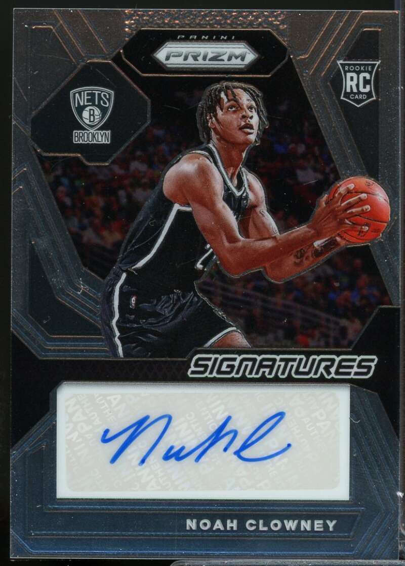 Noah Clowney Card 2023-24 Panini Prizm Rookie Signatures Autograph #43  Image 1
