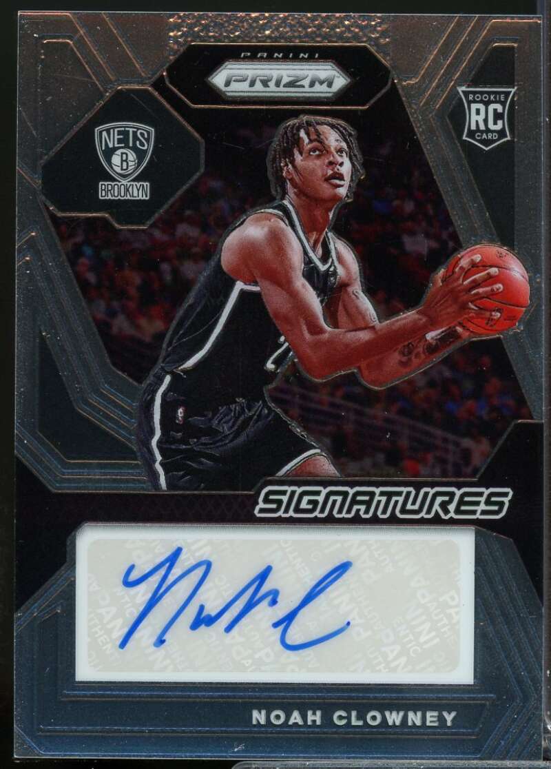 Noah Clowney Card 2023-24 Panini Prizm Rookie Signatures Autograph #43  Image 1