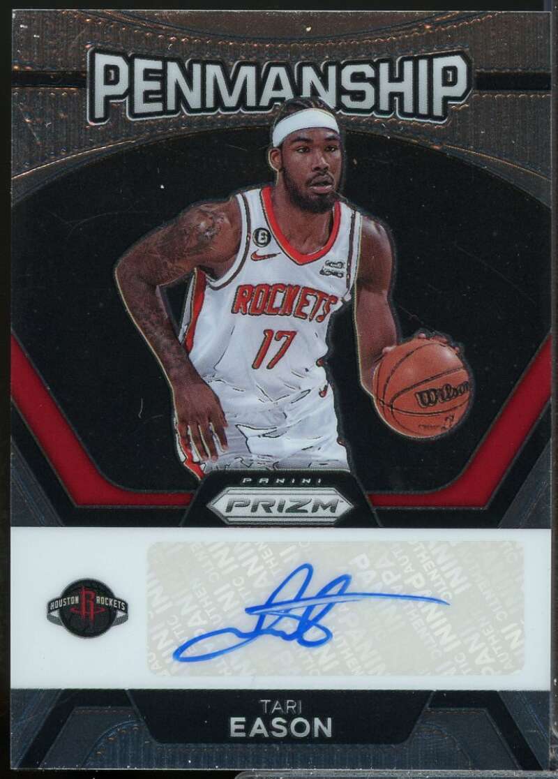 Tari Eason Card 2023-24 Panini Prizm Penmanship Autograph #49  Image 1