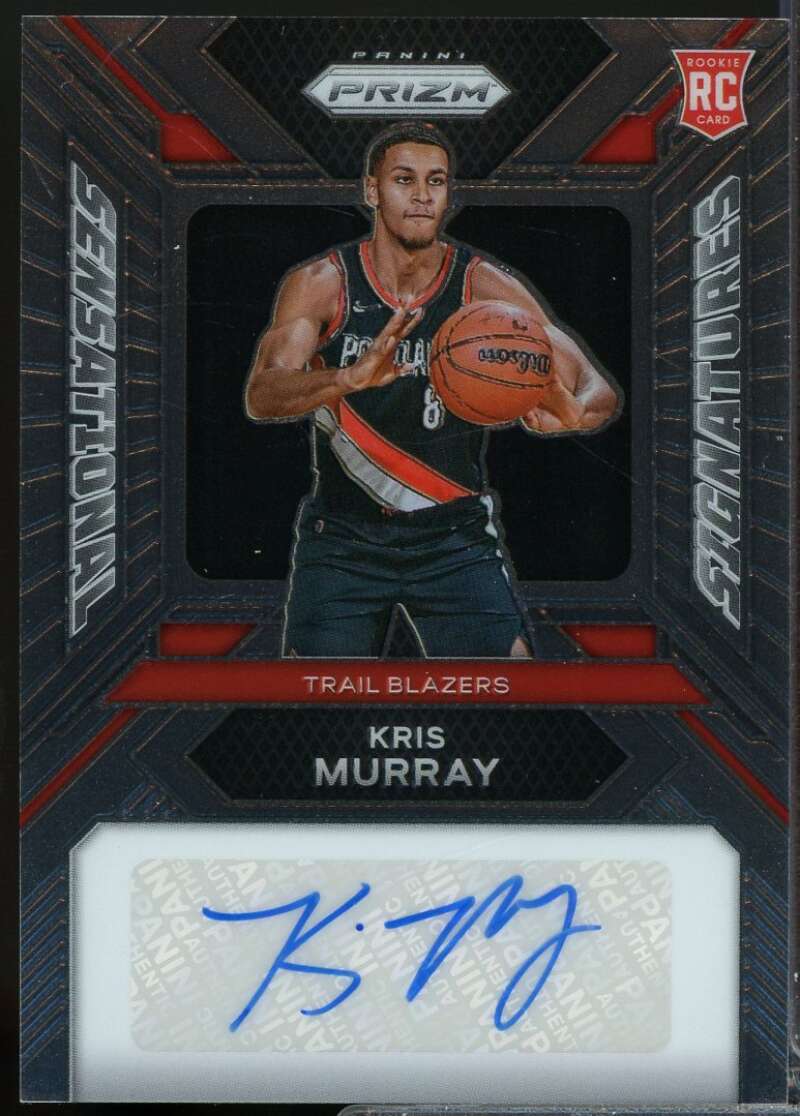Kris Murray Rookie 2023-24 Panini Prizm Sensational Signatures Autograph #36  Image 1