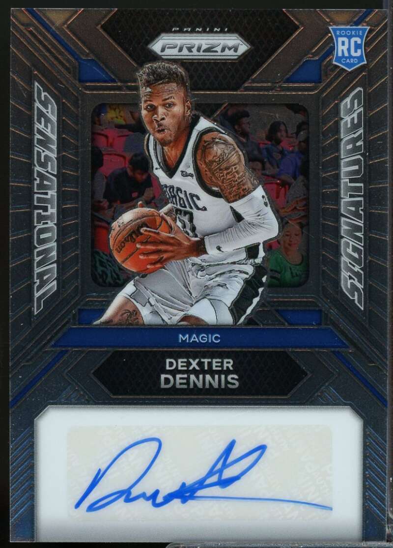 Dexter Dennis Rookie 2023-24 Panini Prizm Sensational Signatures Autograph #83  Image 1