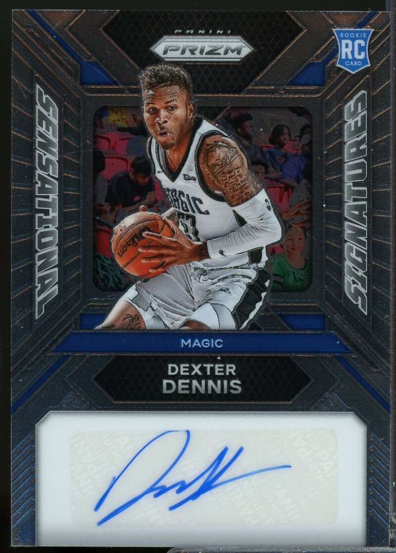 Dexter Dennis Rookie 2023-24 Panini Prizm Sensational Signatures Autograph #83  Image 1