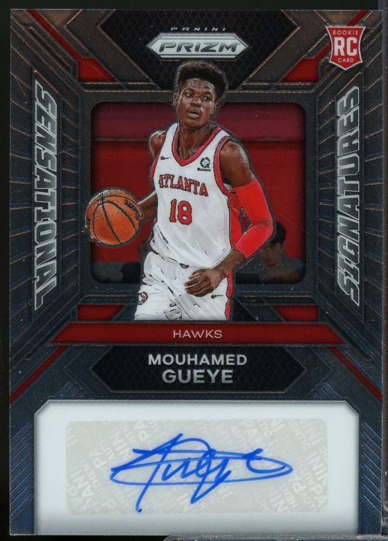 Mouhamed Gueye Rookie 2023-24 Panini Prizm Sensational Signatures Autograph #85  Image 1
