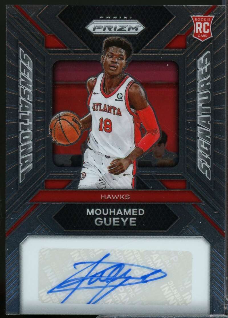 Mouhamed Gueye Rookie 2023-24 Panini Prizm Sensational Signatures Autograph #85  Image 1