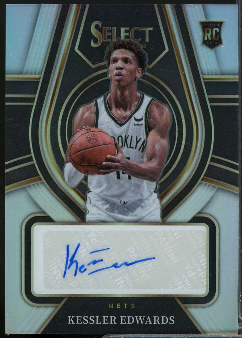 Kessler Edwards /249 Card 2021-22 Select Rookie Signatures Autograph #34  Image 1