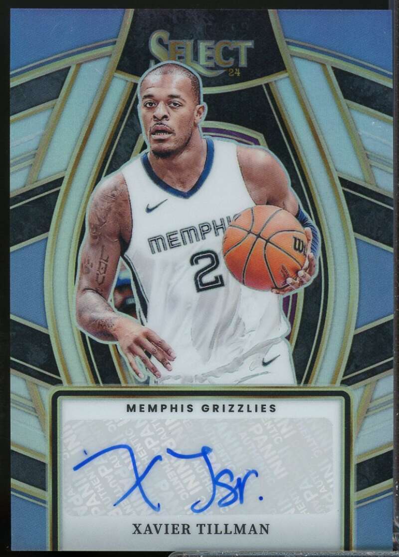 Xavier Tillman Card 2023-24 Select Signature Selections Autograph #12  Image 1