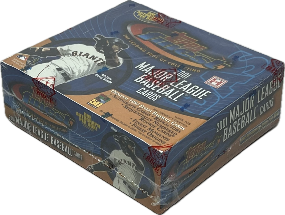2001 Topps Finest Baseball Hobby Box  BBCE Image 3