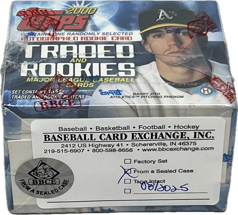 2000 Topps Traded And Rookies Baseball Hobby Set  BBCE FASC





 Image 3