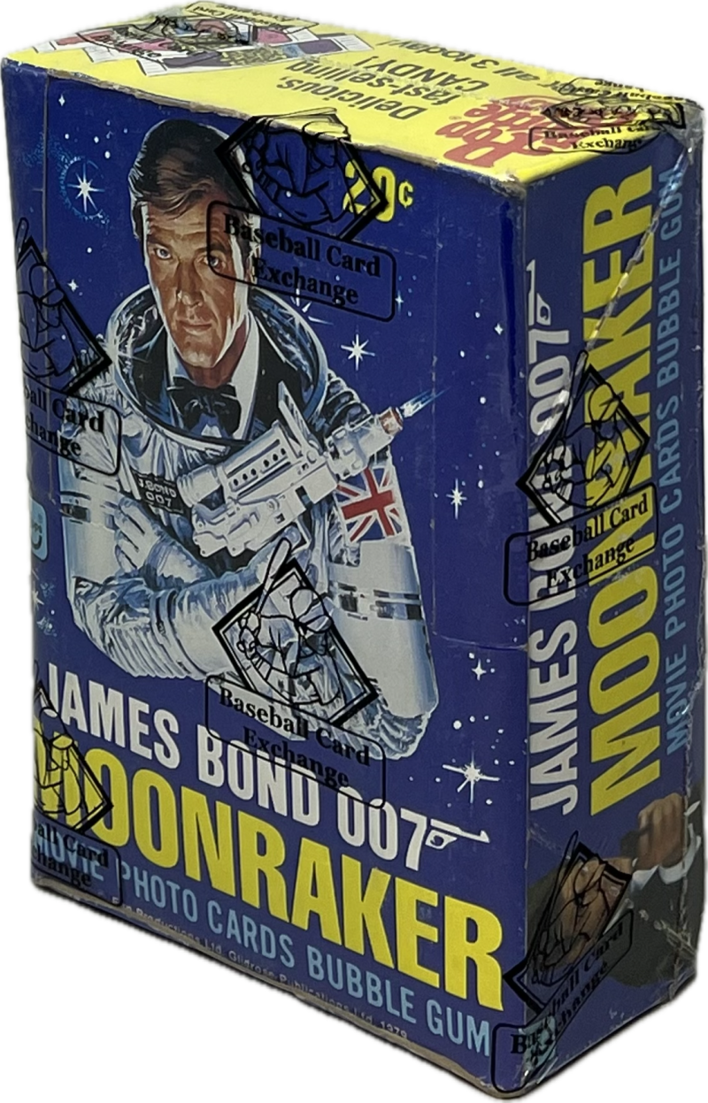 1979 Topps James Bond 007 Moonraker Movie Photo Trading Card Box  BBCE Image 4