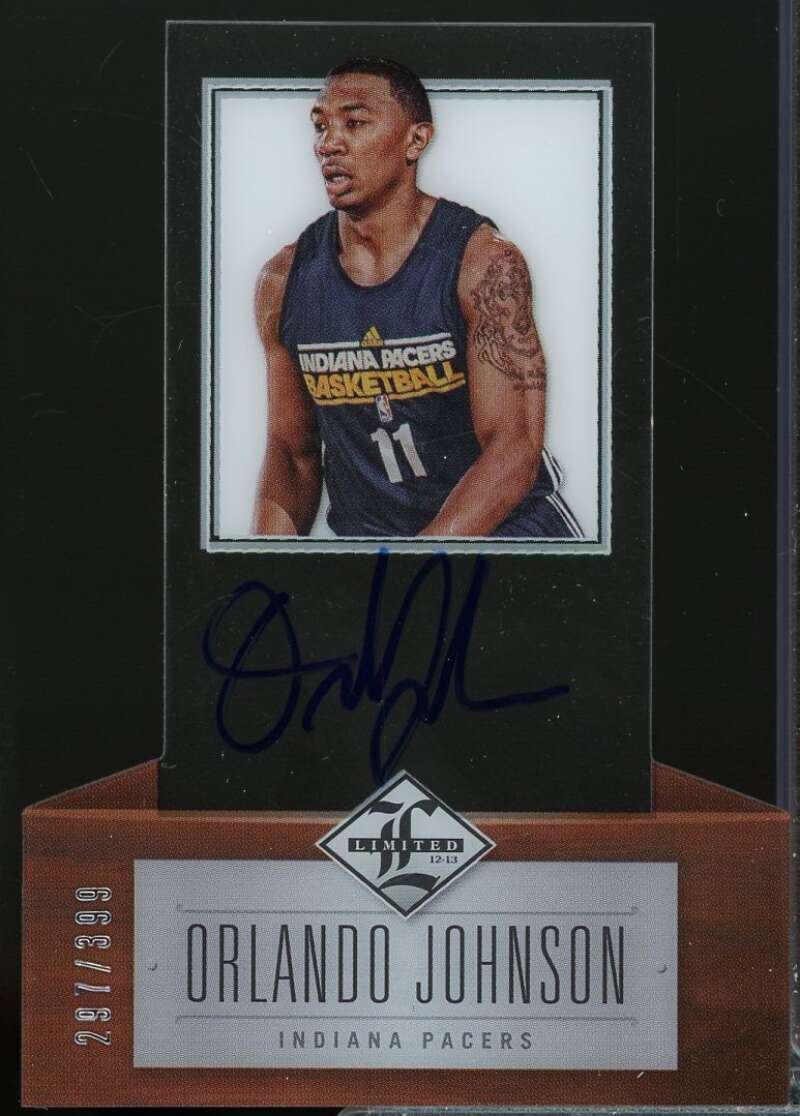 Orlando Johnson Rookie /399 Card 2012-13 Limited Autograph #223  Image 1