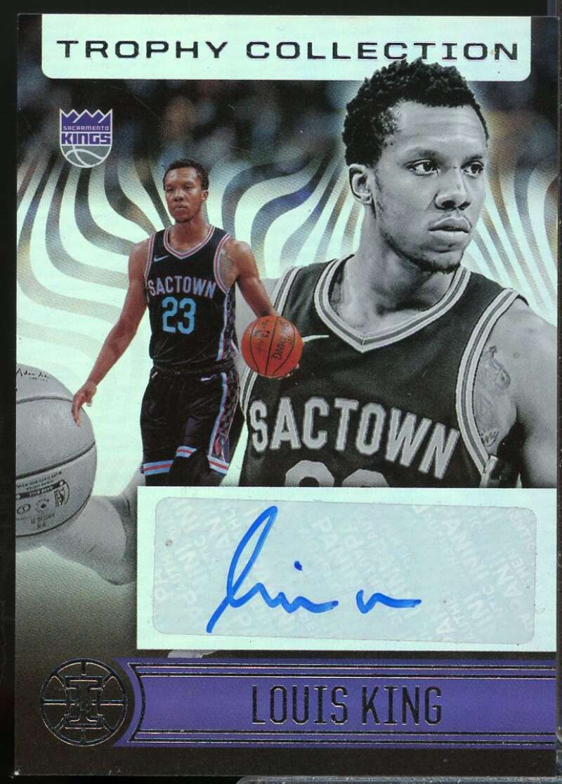 Louis King Card 2020-21 Panini Illusions Trophy Collection Autograph #29  Image 1