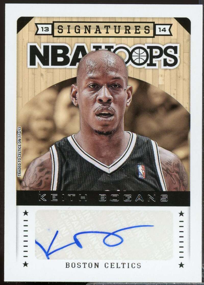 Keith Bogans Card 2013-14 Hoops Signatures Autographs #88  Image 1