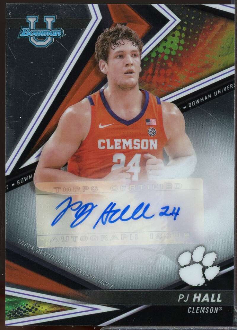 PJ Hall Card 2022-23 Bowman's Best University Best of '22 Autographs #BOAPH  Image 1