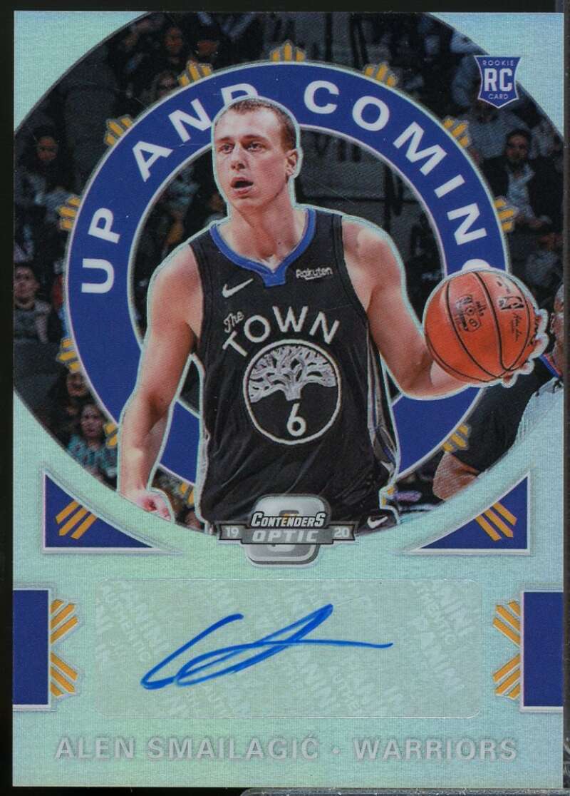 Alen Smailagic Rookie 2019-20 Panini Contender Optic Up and Coming Autograph #8  Image 1