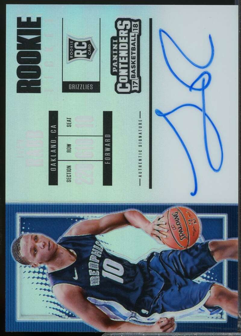 Ivan Rabb Rookie 2017-18 Panini Contenders Autograph Variation Prizms #134B  Image 1